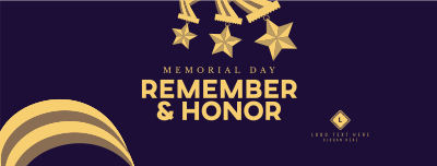 Memorial Day Facebook cover Image Preview