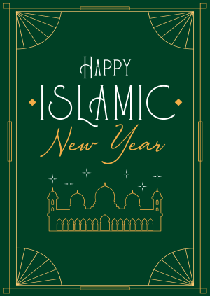 Elegant Islamic Year Poster Image Preview