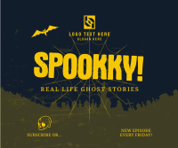 Ghost Stories Facebook Post Design