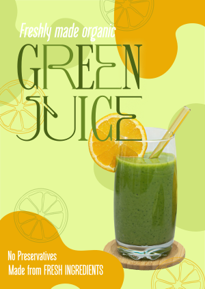 Fresh Healthy Drink Poster Image Preview