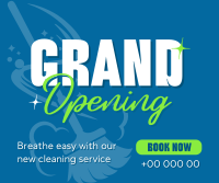 Cleaning Services Facebook Post Design