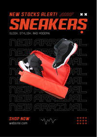 New Kicks Alert Flyer Image Preview