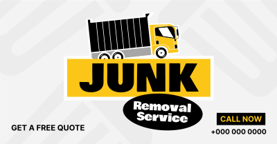 Junk Removal Stickers Facebook ad Image Preview