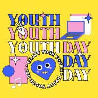 Youth Day Collage Linkedin Post Design