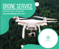 Drone Service Facebook Post Design