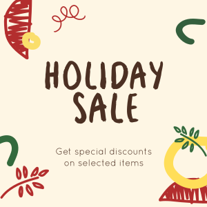 Holiday Sale Instagram post Image Preview