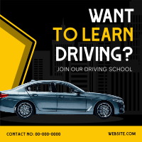 Driving Classes Instagram post Image Preview