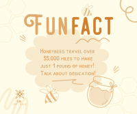 Honey Bees Fact Facebook Post Image Preview