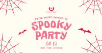 Haunted House Party Facebook ad Image Preview