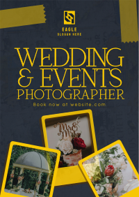 Rustic Wedding Photographer Poster Image Preview