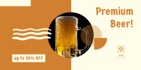 Premium Beer Discount Twitter Post Image Preview