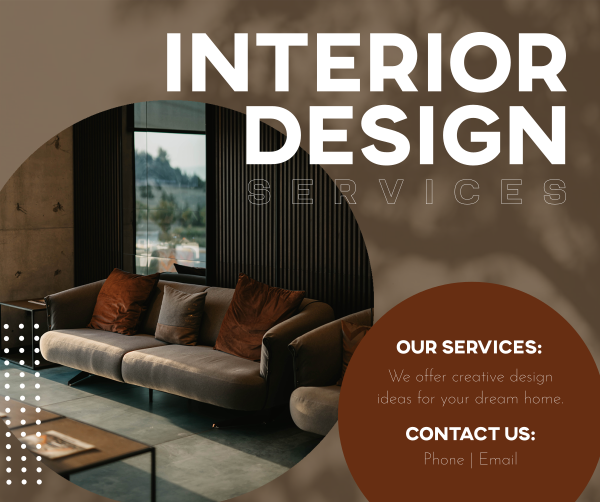 Interior Design Services Facebook Post Design Image Preview