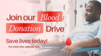 Blood Donation Drive Animation Preview