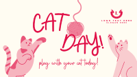 Cat Playtime Facebook event cover Image Preview
