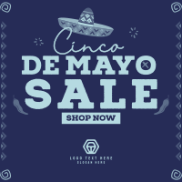 Party with Sombrero Sale Instagram post Image Preview