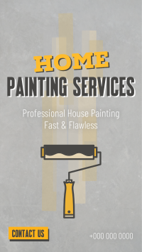 Home Painting Services Instagram reel Image Preview