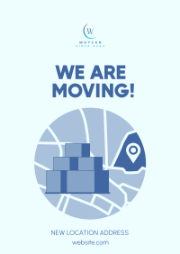Moving Business Poster Design