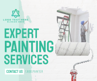 Painting Service Brush Facebook post Image Preview