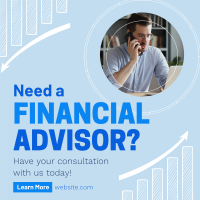 Professional Financial Advisor Instagram Post Image Preview