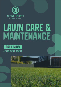 Clean Lawn Care Flyer Image Preview