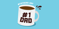 Father's Day Coffee Twitter post Image Preview