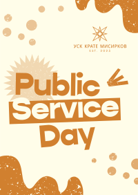 Public Service Day Flyer Image Preview