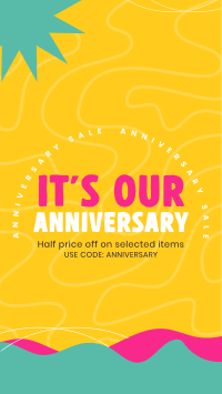 Anniversary Discounts YouTube short Image Preview