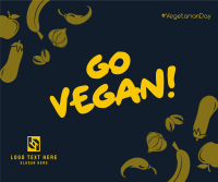 Go Vegan Facebook post Image Preview