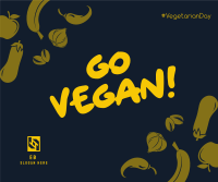 Go Vegan Facebook post Image Preview