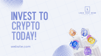 Crypto Investing Insights Facebook Event Cover Design