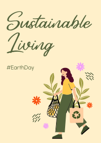 Sustainable Living Poster Image Preview