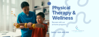Physical Therapy At-Home Facebook Cover Design