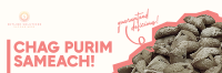 Purim Hamantash Twitter Header Image Preview