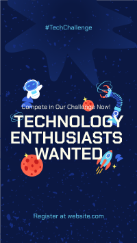 Technology Challenge Facebook Story Design