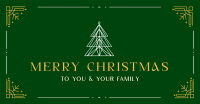 Elegant Christmas Facebook ad Image Preview