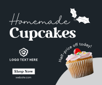 Cupcake Christmas Sale Facebook post Image Preview