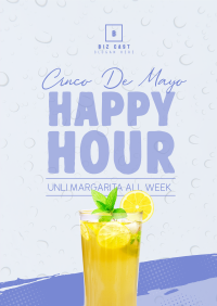 Cinco De Mayo Happy Hour Poster Image Preview
