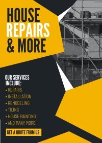 House Repairs Flyer Image Preview