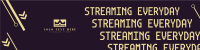 Streaming Everyday Twitch banner Image Preview