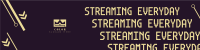 Streaming Everyday Twitch banner Image Preview