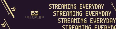 Streaming Everyday Twitch banner Image Preview