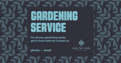 Full Leaf Gardening  Facebook ad Image Preview