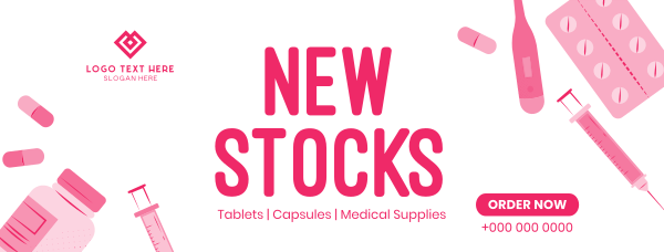 New Medicines on Stock Facebook Cover Design Image Preview