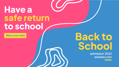 Safe Return To School Facebook event cover Image Preview