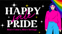Modern Happy Pride Month Sale  Animation Preview