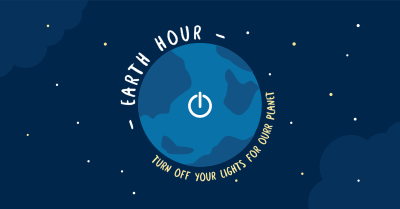 Earth Hour Switch Facebook ad Image Preview