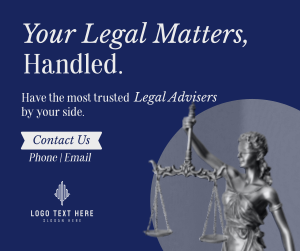 Legal Services Consultant Facebook post Image Preview