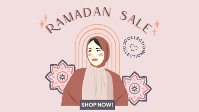Ramadan Hijab Sale Facebook event cover Image Preview
