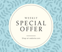 Special Offer Leaves Facebook post Image Preview