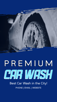 Premium Car Wash Instagram story Image Preview